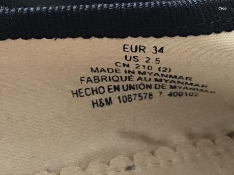 Baleríny, h&m,34