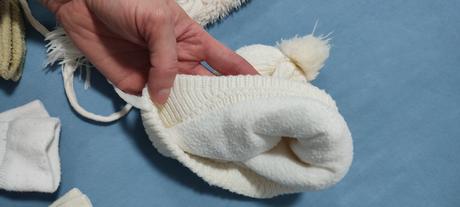 Zimné čiapky pre bábätko neutrálne, h&m,56