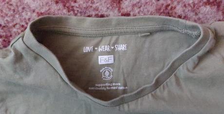 Tenké bledohned tričko s dlhými rukávmi s potlačou, f&f,140