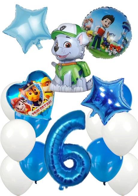 Balóny tlapky/ labková patrola- až 15/16/17/18/19/, 