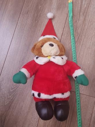 Plysak vianocny medved,