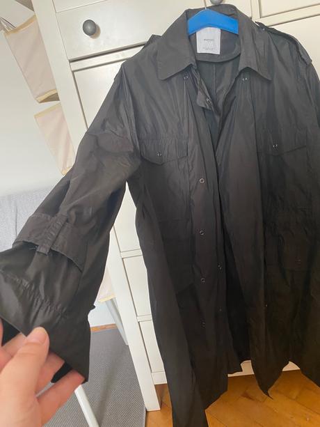 Dámska parka oversize mango vel m, mango,m