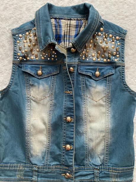 Modra riflova vesta, m