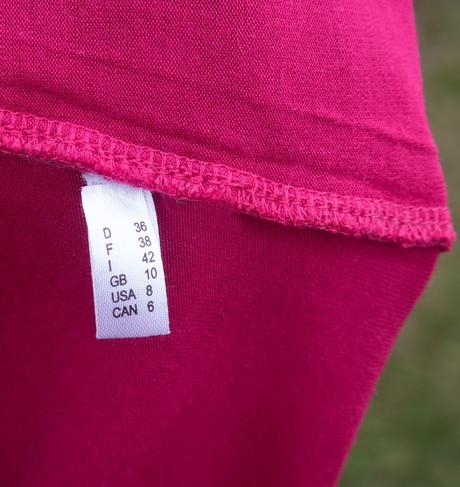 Cyklámenový blúzkovo-tričkový top, 38