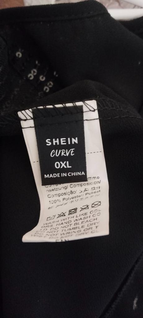 Blúzka elegantná čierna, l