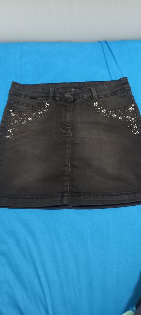 Riflova sukňa, c&a,34