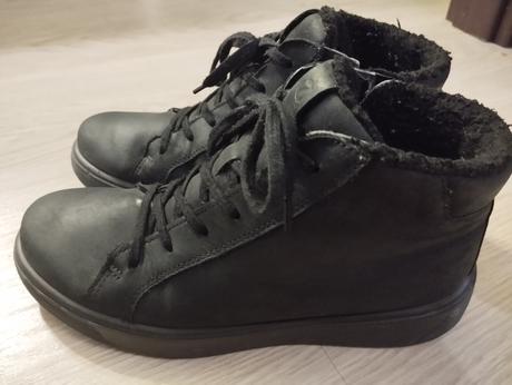 Zateplene topanky, ecco,36