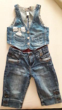 Súprava 3/4 rifle a vesta 104-110, 104