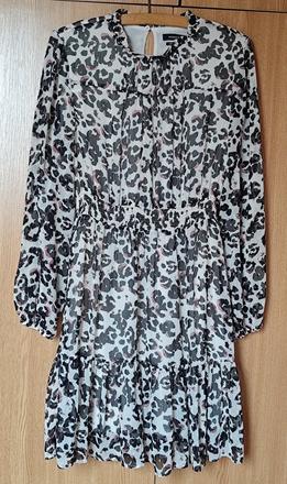 Šaty s leopardím vzorom, reserved,38