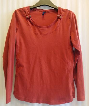 Dámsky červený bavlnený top, cecil, m, m