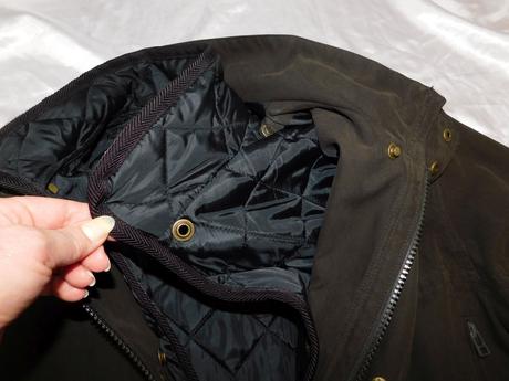 Luxusna panska bunda s odonimatelnou vestou, xl