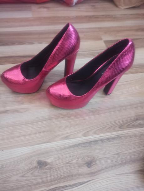 Dámske lodičky na vysokom podpätku, h&m,38