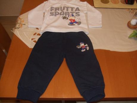 Súpravka-tepláky a tričko, 86