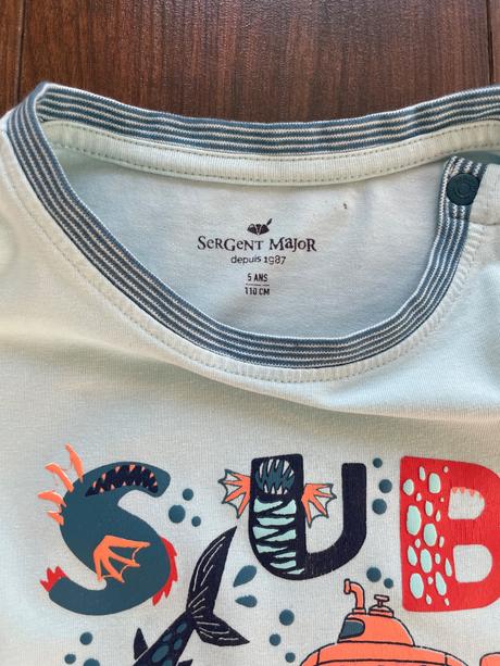 Pyžamo 110 sergent major, sergent major,110