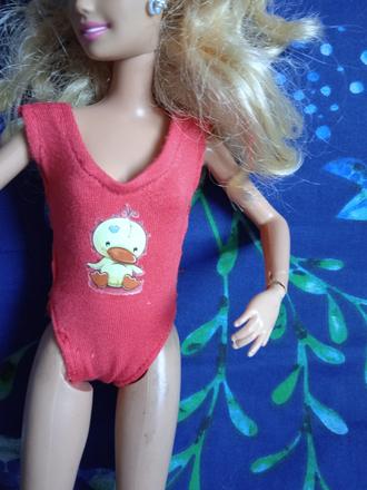 Plavky cele pre babiku  barbie, 