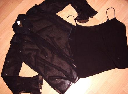 Spolocenska bluzka+top, l