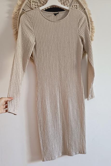 Béžové šaty vero moda, vero moda,xs