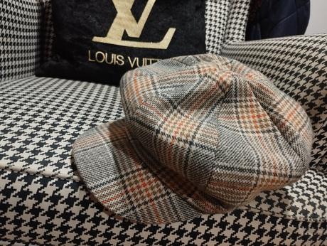 Károvaná šiltovka čiapka, top stav, m