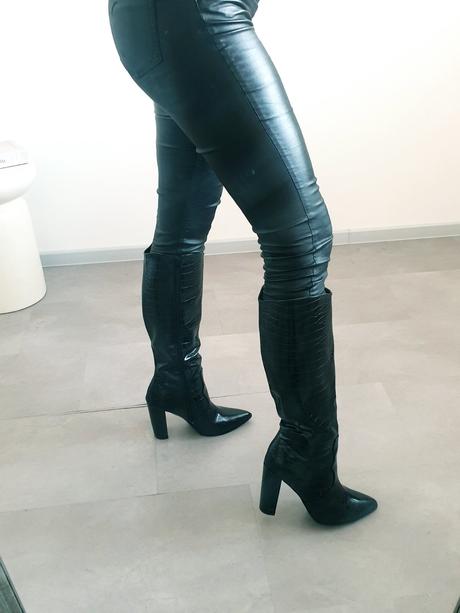 Čierne čižmy 40, 40