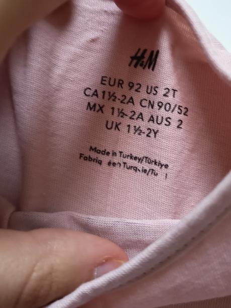 Ružové šatky h&m, h&m,92