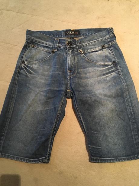 Pánske rifľove kraťasy, guess,28
