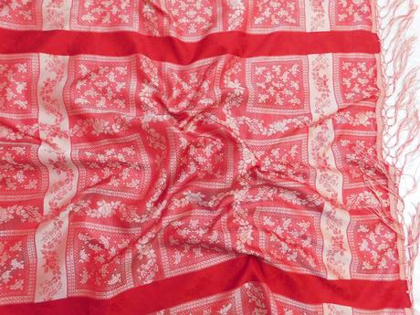 Austria look trachten hodvabna šatka ku kroju, l