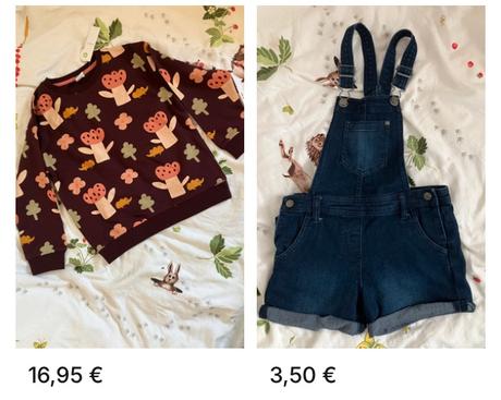 Balík oblečenia dievča 116, 104–116