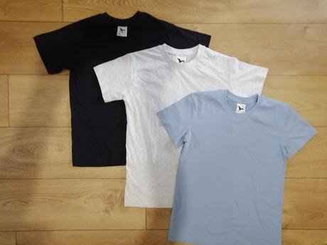 3 x tričko krátky rukav na 10rokov 3 pack, 146