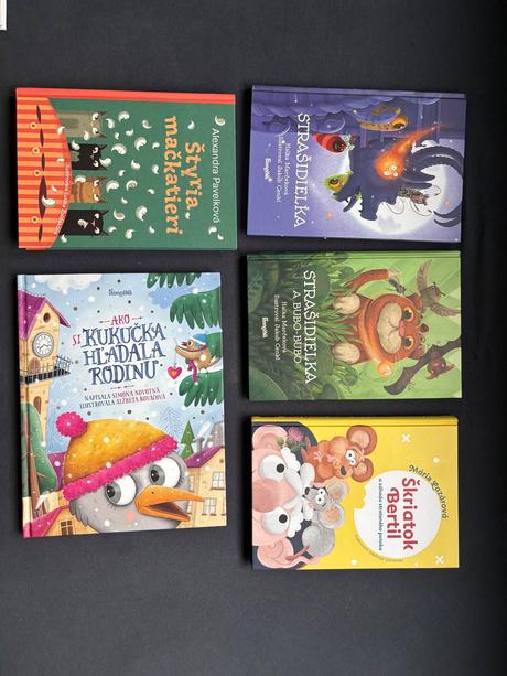 Knihy hopka, strašidielka,