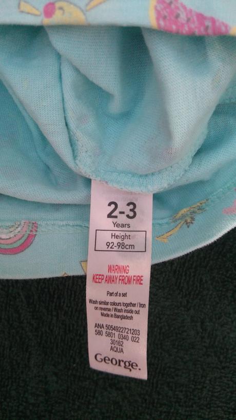 Bavlnený overalik s duhami a melonmi, george,92