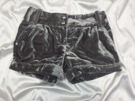 Kvalitné detské zamatové kraťasy, next,116