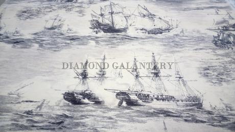 Bavlna režná - lode, 