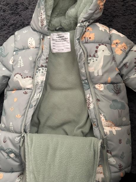 Zimny overal fusak, primark,80