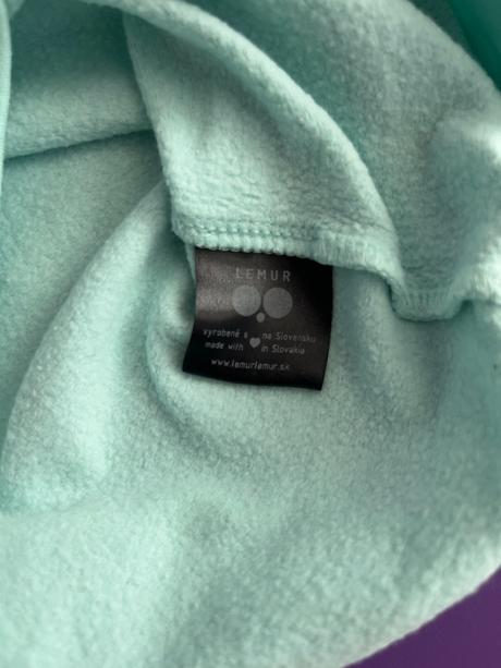 Lemur mikina so svietacim logom, 128