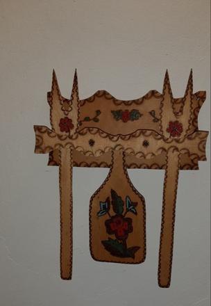 Drevená dekorácia, 