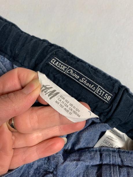 Šortky, h&m,152