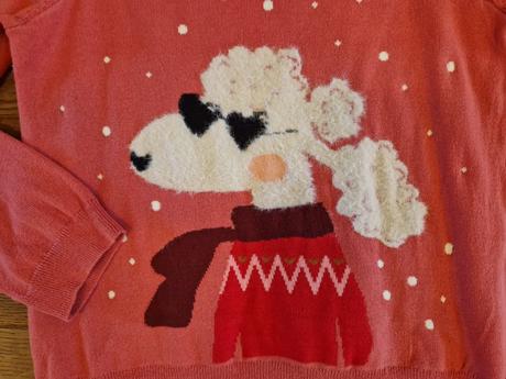 Pulover s vianocnym motivom 134 140 h&m, h&m,134