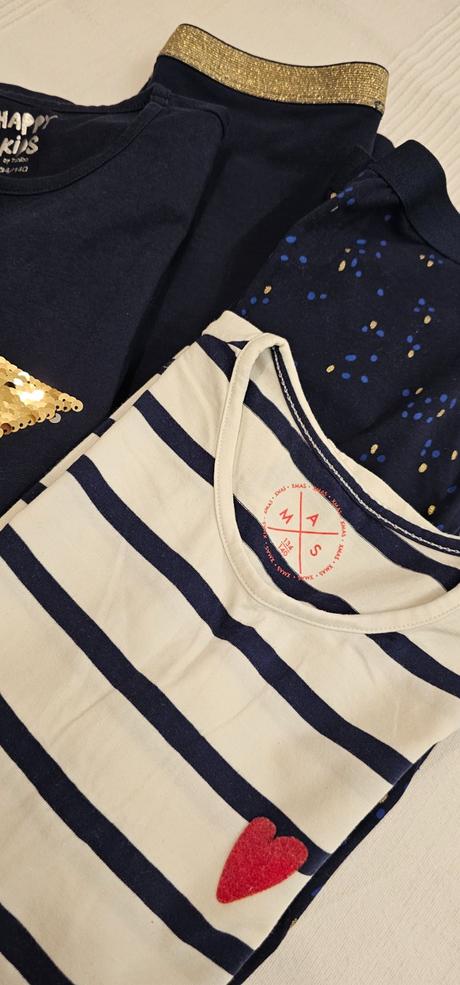 2x súprava dlhé tričko a legíny, tchibo,140