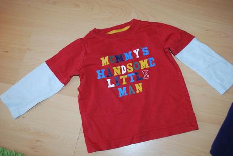 2x tričko pre fešáčika, cena spolu, v.86/92, mothercare,86