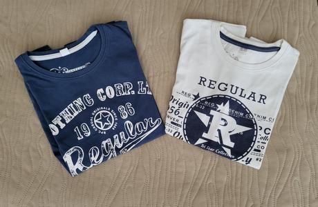 2x tričko krátky rukáv velk. 128/134, bonprix,128