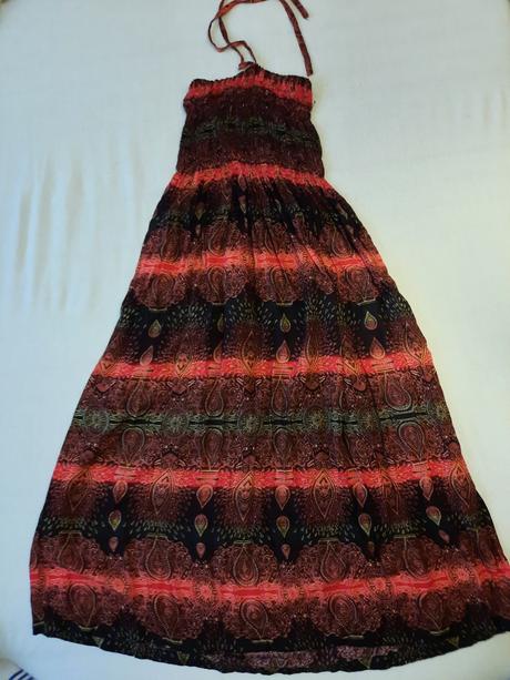 Letné dlhé šaty, s