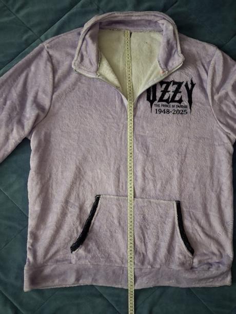 Svetlo fialová mikina ozzy v. xl /3xl/, xl