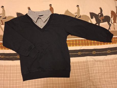 134 pulover s golierom, 134