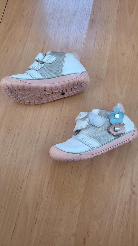 Dd step 24 bielo-ružové barefoot, d.d.step,24