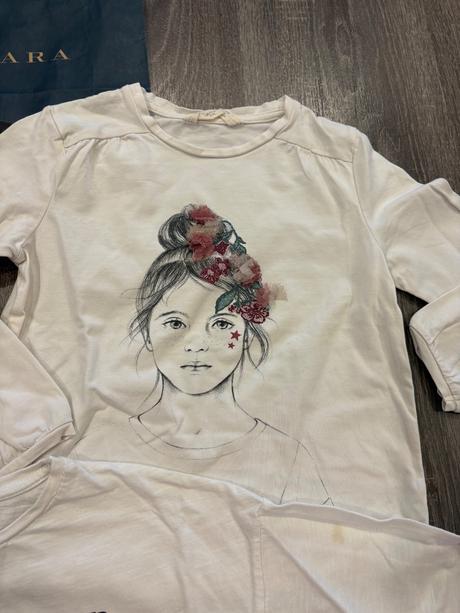 Zara a mango dievcenske trička č.116, zara,116