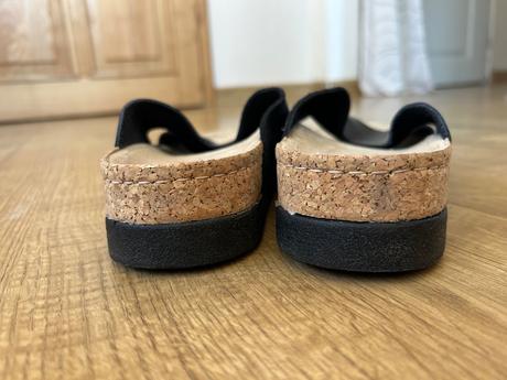 Dámske kožené šľapky milami veľ. 41, 41