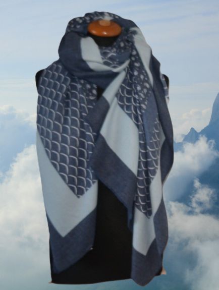 Dámsky šál 180x100cm, xxl