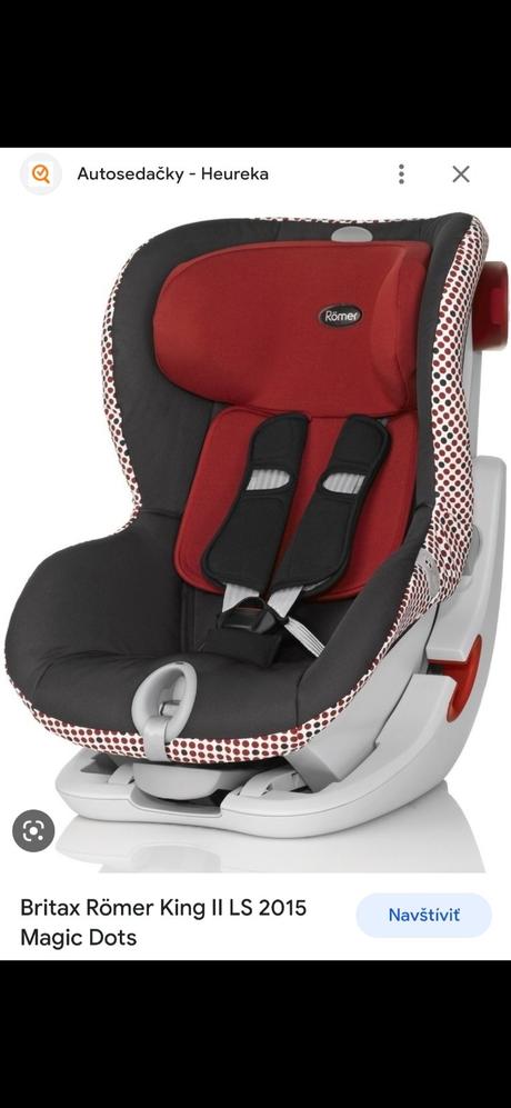 Autosedačka römer britax king ll ls limitovaná edí, britax