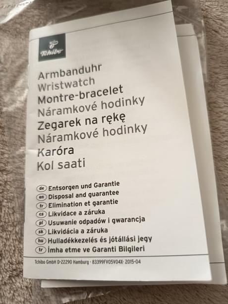 Nové dámske náramkové hodinky tchibo, tchibo