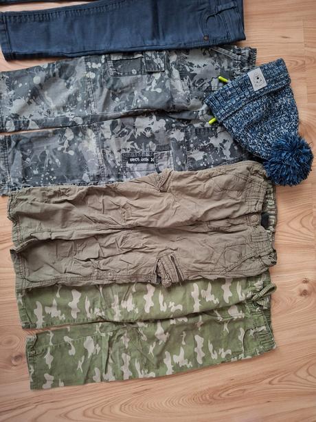 Nohavice 98 - 104, h&m,98